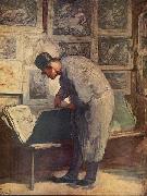 Honore Daumier Der Kupferstich-Liebhaber china oil painting artist